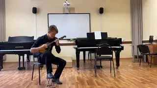 А. Цыганков. Каприс №4 «Баркарола» из цикла «Пять каприсов в романтическом стиле».