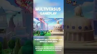 MultiVersus Season 3 | Powerpuff Girls vs Samurai Jack (local mode)