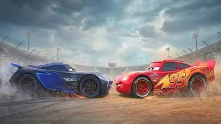 Racing Legends Collide🏎️🏁| Lightning McQueen vs Jackson Storm  | Lightning McQueen Animation