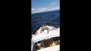 Драйв по Ладоге на катере.💥🚣&zwj;♂️ Начинает штормить. Возвращение с Валаама.