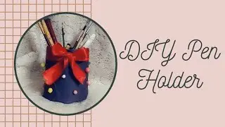 DIY Pen Holder Making At Home | How to make easy pen stand | Cardboard Craft Idea #craft #diy #2022