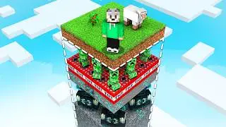 I SURVIVED 100 DAYS on LAYERS of MOBS