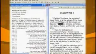 Morris Proctor - eBible: Right Mouse Menu