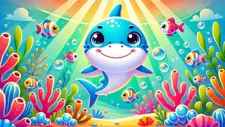 BABY SHARK DANCE#Baby Shark doo doo# kids Song #Baby Shark fin song # EN Universe #nursery rhymes