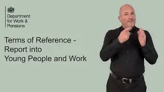 BSL - Terms of Reference: Report into Young People and Work