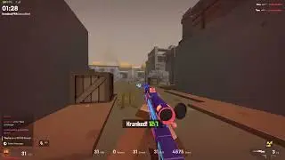 Krunker 46 - 0 sniper nuke / closest double choke yet