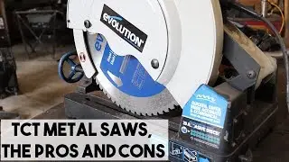 THE PROS AND CONS OF TCT CHOP SAWS, EVOLUTION RAPTOR SAW REVIEW