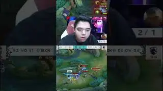 Reaksi R7 lihat Uranus Rendy di gebukin 5 orang gak mati&sup2; #mobilelegends #r7