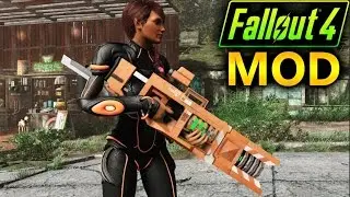 FALLOUT 4 MODS # 1 ARMAS Nuka Gear, CROSS PlasRail, Alien Assault Rifle