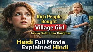 Rich People Bought a Village Girl to Play With Their Daughter | Heidi Full Movie Explained in Hindi