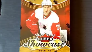 2015-16 Fleer Showcase Hobby Box Break
