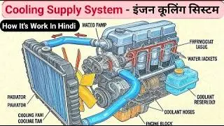 How To work's Engine Cooling System||इंजन की कूलिंग प्रणाली कैसे कम करती है? #tractor_nagar