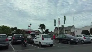 Driving Around 22200 Guingamp, C&ocirc;tes d'Armor, Brittany, France 16th August 2017