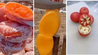 Fram Fresh Ninja Fruit Cutting (Oddly Satisfying Fruit Ninja)#09