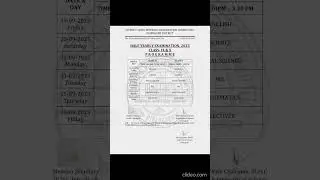 Dibrugarh District Class 9 and 10 Half Yearly Exam Routine Seba Assam 2025