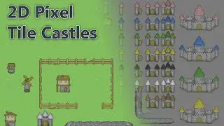 2D Pixel Tile Castles