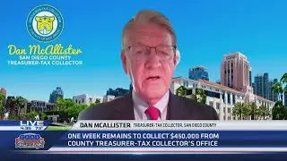 One week remains for San Diegans to collect money owed from County Tax-Collector's office