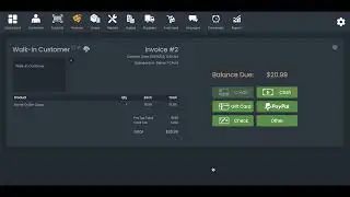 Creating a Fast Invoice in ClerkHound Point of Sale