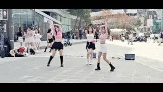 RX(리바이브엑스)#막내즈(여정.윤정.다현)#MANIAC#240324#신촌버스킹