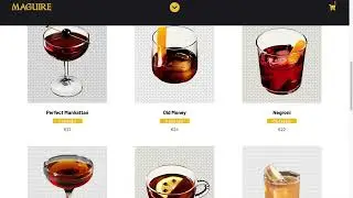 Maguire Whiskey website tour