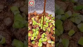 Spicy Lamb Fry | Chinese Style Lamb Skewers | Beijing Lamb Skewers | 羊肉串儿 | #shorts