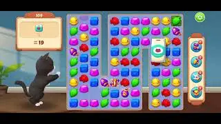 KITTEN MATCH LEVEL 109 GAMEPLAY | NaNa Match 3 HD