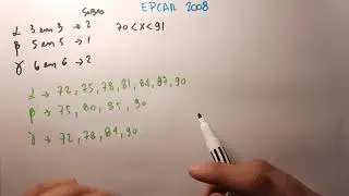 [RESOLUÇÃO] EPCAR 2008 - Em uma gincana, uma das provas consistia em determinar, no menor...
