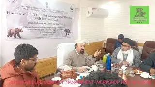 Human-Wildlife Conflict Management Workshop Organised at Conference Hall Council Sect LAHDC Kargil