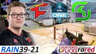 rain 39-21 / FaZe vs SK / ESL One Cologne 2017 - Semi-finals