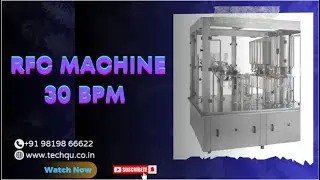 30 BPM RFC Machine | Automatic Rinsing, Filling, Capping Machine Factory Tour | Filling Machine