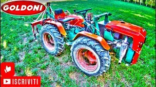 GOLDONI 521T CON ESTIRPATORE 5 ANCORE TRATTORINO TRATTORE @Sten84YT