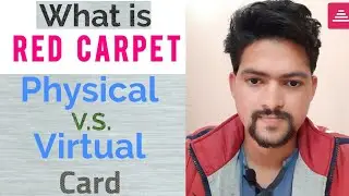 Physical Vs Virtual Red Carpet Ruby Card || Financial Desk ||
