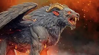 Beast of Soot and Sulphur | Beneos DnD tabletop RPG Creature Token