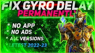HOW TO FIX GYRO DELAY IN BGMI 💯 || NO APP|| FIX GYRO DEALY || PUBG || MODULE ||  GYRO DELAY FIX #SL