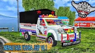 Nepali realistic TATA YODHA jeep bus mod for bus simulator Indonesia @Shreedhar_101