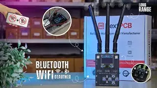 DIY ESP32 Bluetooth + Wi-Fi Jammer | DIY Wifi Jammer & Deauther Using ESP32 | Easy Steps