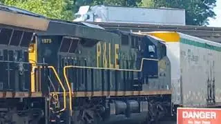 Part 1-7 of M404 with the P&LE trailing 