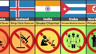 Surprising Jobs You Can't Have (By Country)