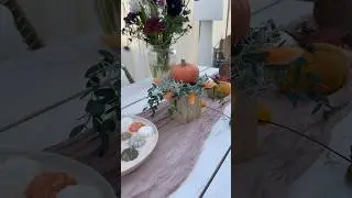#herbstdeko #tischdeko
