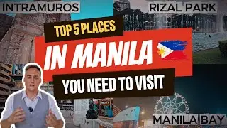 Top 5 Places in Manila You NEED to Visit 🇵🇭 | Best Areas for Expats, Tourists & Locals!