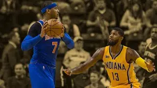 He was so strong!! Carmelo Anthony's Brute Strength