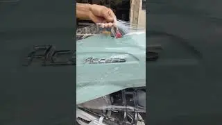 access scooty full PPF lamination #access scooty lamination#scooty modification 😈 #sk_wrapshorts
