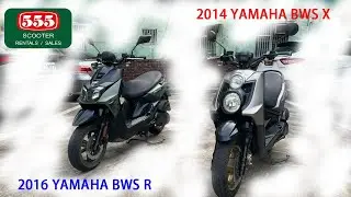 YAMAHA BWS R V.S. BWS X