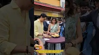 Sidharth Malhotra With Janhvi Kapoor In Delhi For Param Sundari Promotion