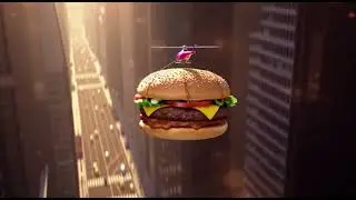 Burger CGI Commercial That Looks Real! | Message for Brand Ads