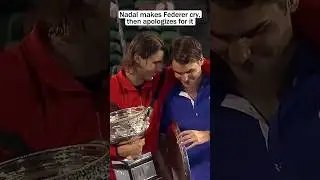 Nadal made Federer cry, then said 