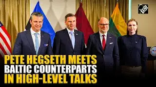 US Defence Secretary Pete Hegseth meets Baltic counterparts from Estonia, Latvia and Lithuania