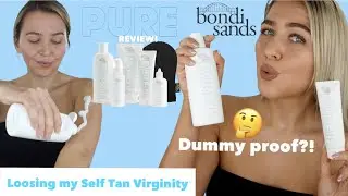 Bondi Sands PURE Self Tan first impressions REVIEW | Dummy proof?