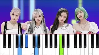 Blackpink - Pretty Savage (Piano Tutorial)