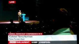 National Defence Medal (NDM) Motion Speech 2010